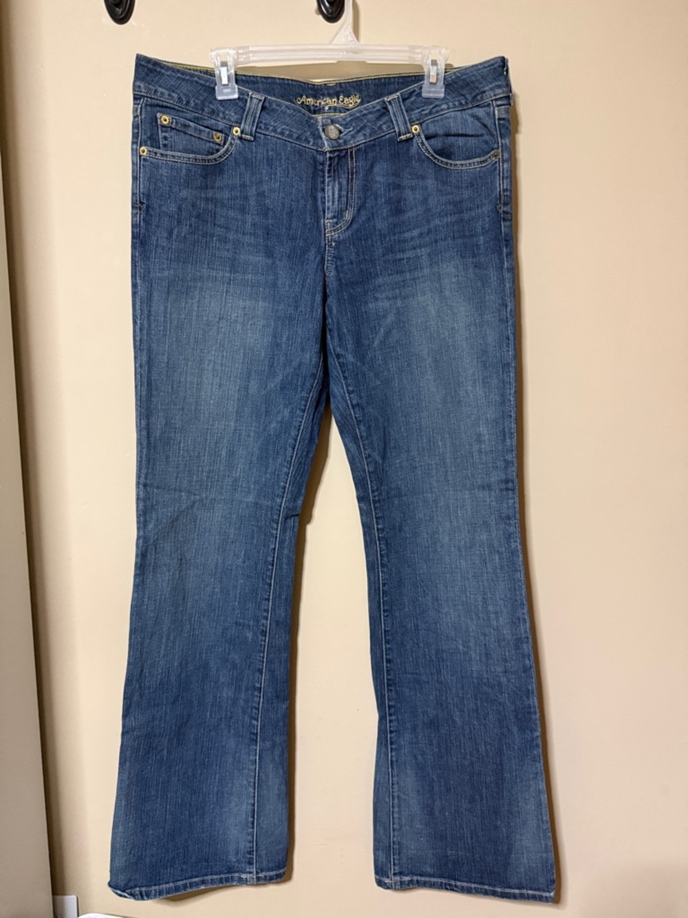 American Eagle Outfitters Blue Flared Jeans